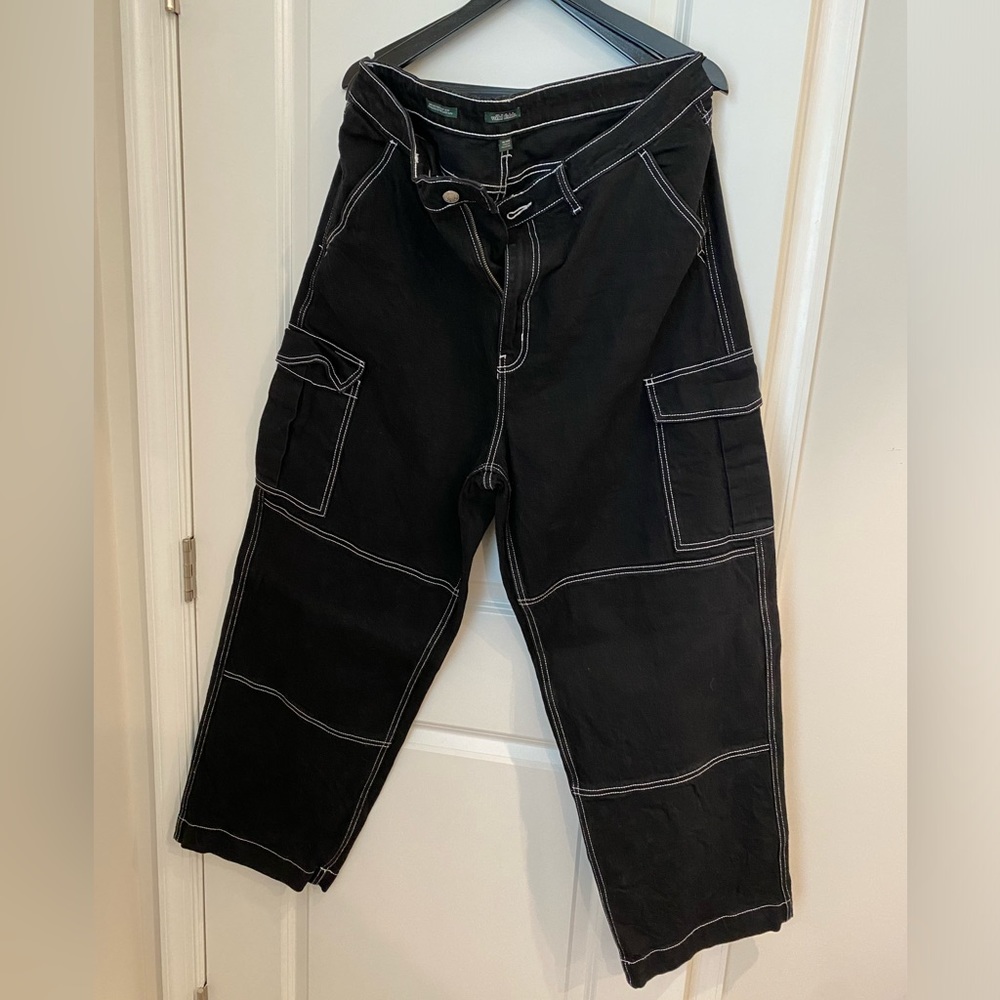 Wild Fable Jeans. Size 18/34R. Black. See photos for material.